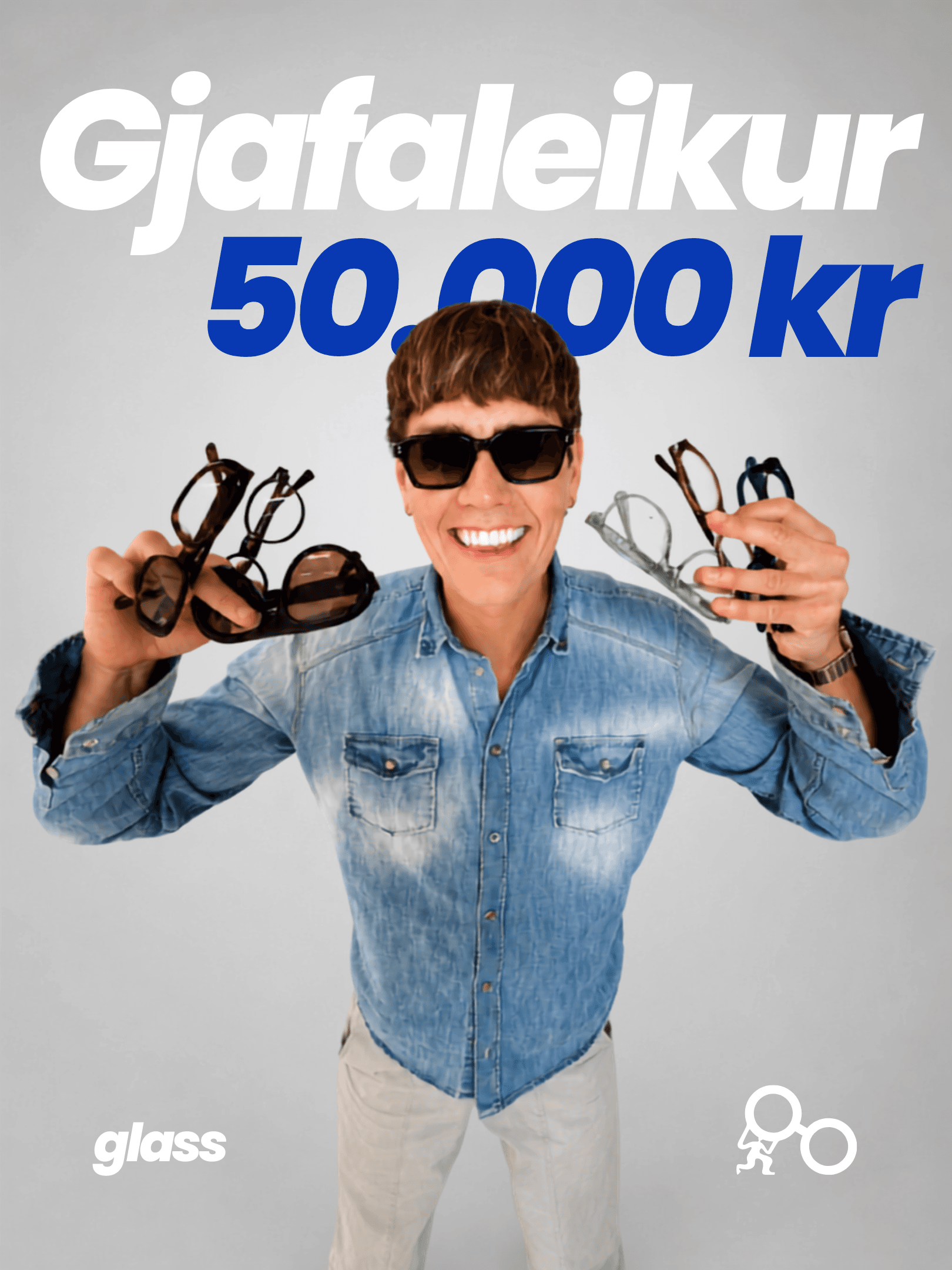 Vinndu 50.000 kr. gjafabréf frá Glass